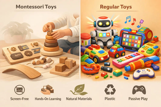 Montessori Toys Vs. Regular Toys Comparision