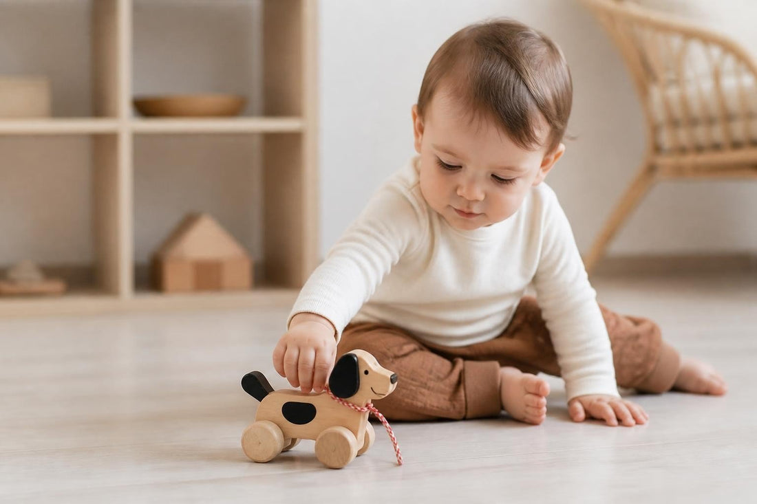 Montessori Pull String Toy: Safety, Learning & Benefits - KIDZEEHUB™