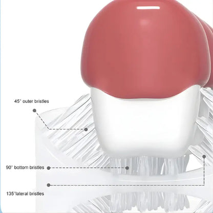 360° Ultrasonic U‑Shaped Kids Toothbrush KIDZEE