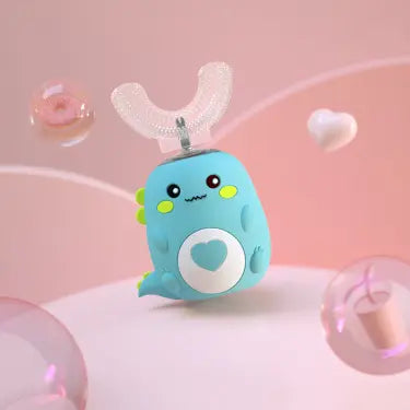 360° Ultrasonic U‑Shaped Kids Toothbrush KIDZEE