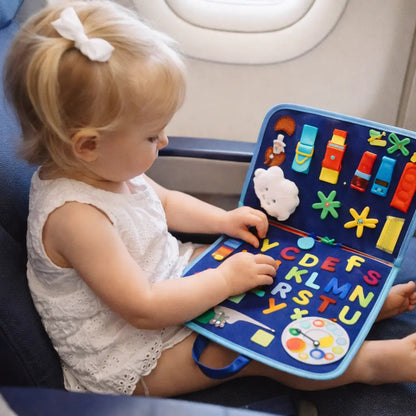 Montessori Busy Board for Toddlers KIDZEE