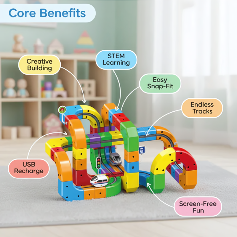 The Magic Track Set Kids Keep Building Again & Again