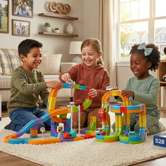 The Magic Track Set Kids Keep Building Again & Again