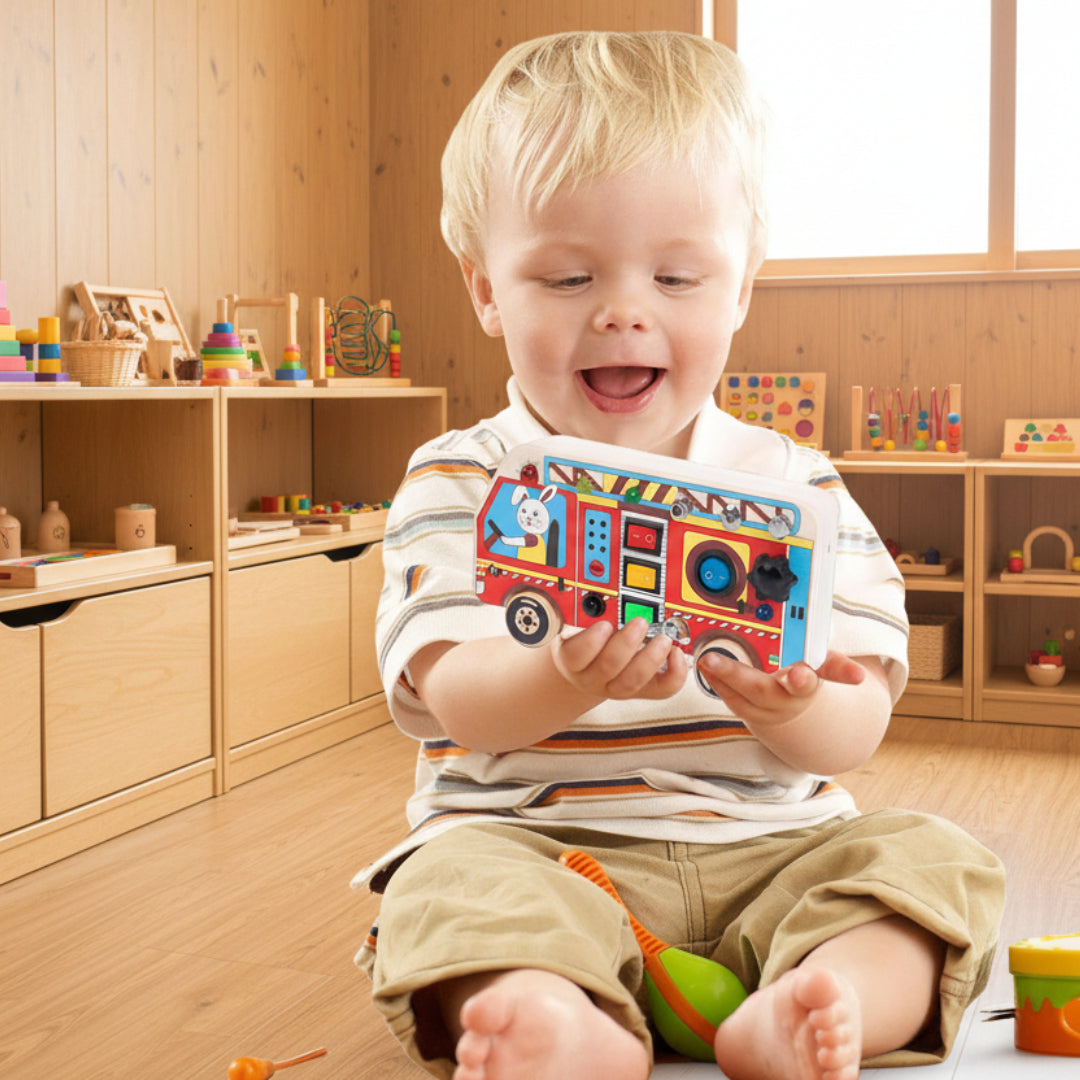 Montessori LED Switch Board Sensory Learning Toy KIDZEE