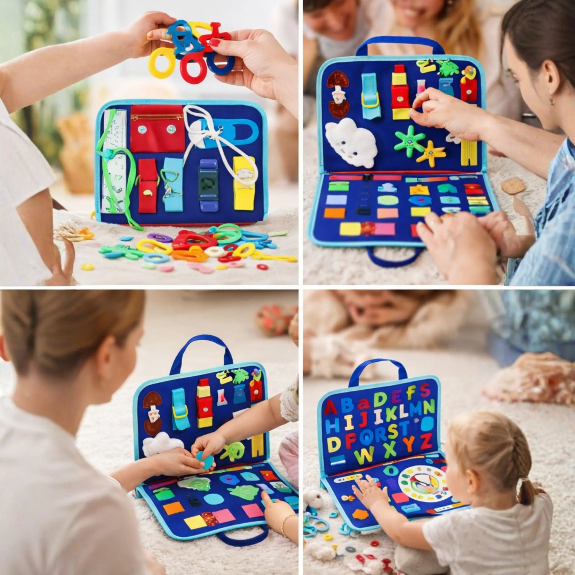 Montessori Busy Board for Toddlers KIDZEE