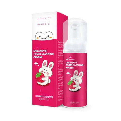 Strawberry Kids Toothpaste Mousse - KIDZEEHUB™