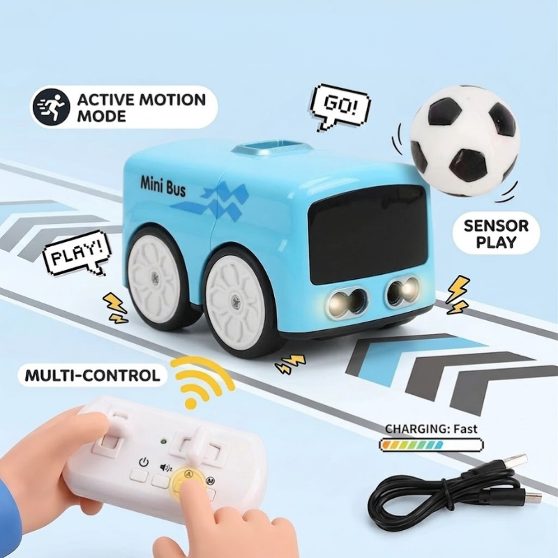 Smart RC Car & Minibus for Curious Toddlers