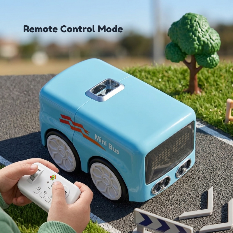 Smart RC Car & Minibus for Curious Toddlers