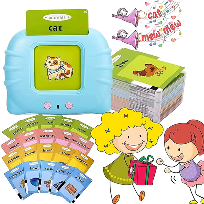 Kidzee™ Talking Flash Cards – Speech Learning for Toddlers KIDZEE