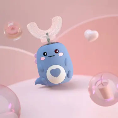 360° Ultrasonic U‑Shaped Kids Toothbrush KIDZEE