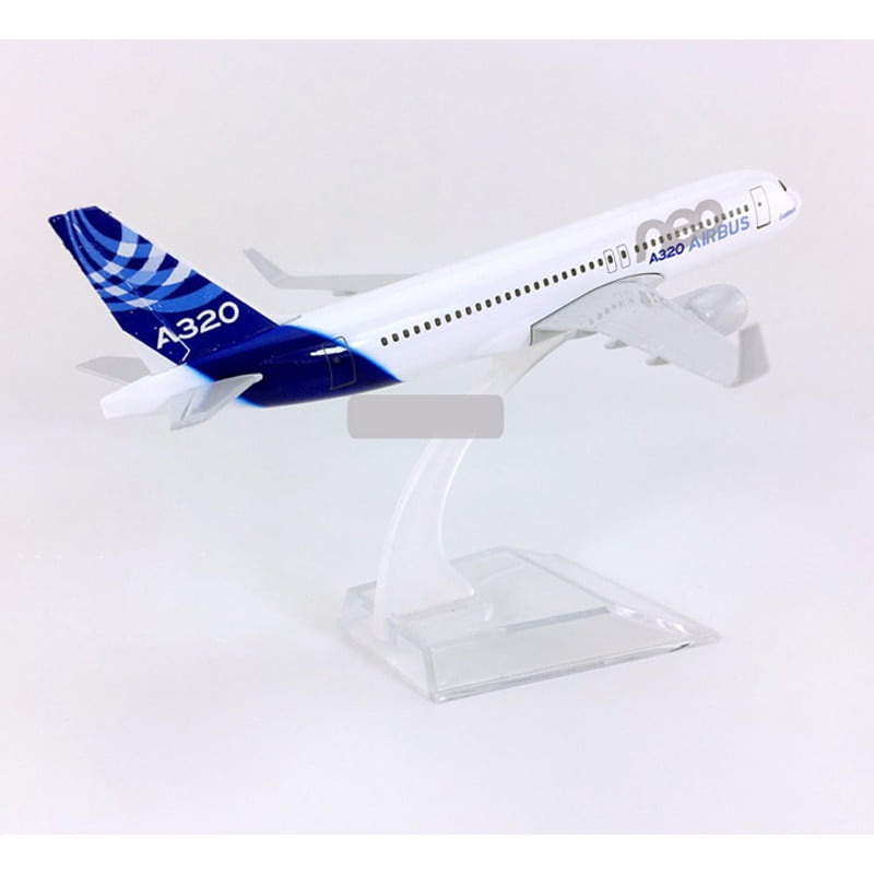 White Airbus A320neo Aircraft Model
