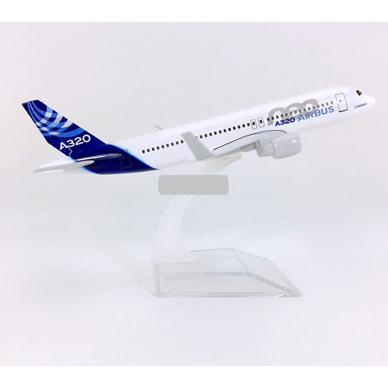 White Airbus A320neo Aircraft Model